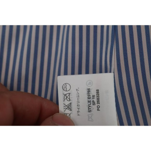 J.CREW blazer Women Size 4 Rhodes Linen Fiery Sunset Gold Buttons jacket - Picture 10 of 15